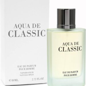 Fragrance World Aqua De Classic EDP 80ml פרגרנס וורלד אקווה דה קלאסיק לגבר