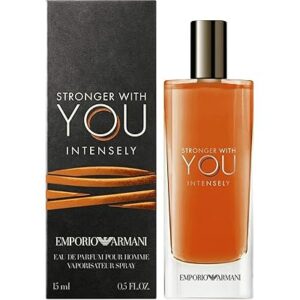 בושם מיניאטורי‏ לגבר 15 מ''ל Giorgio Armani Stronger With You Intensely או דה פרפיום E.D.P